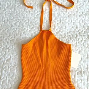 Knit Ribbed Halter Dress - NWT
